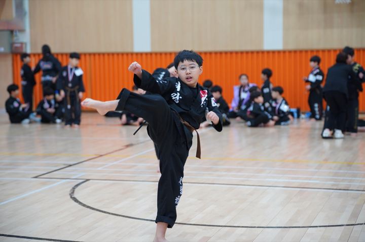 승단심사 · 발차기