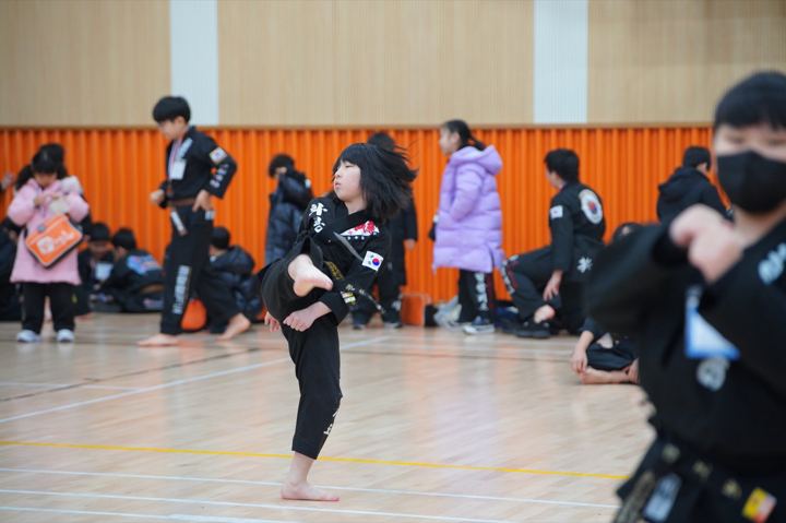 승단심사 · 옆차기