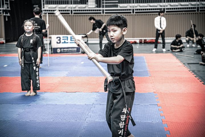 화랑합기도 특공무술 수련 사진